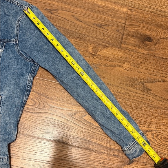 H&M Blue Denim Jacket with Graphic H&M SPONGEBOB BLUE DENIM JACKET - Picture 15 of 15